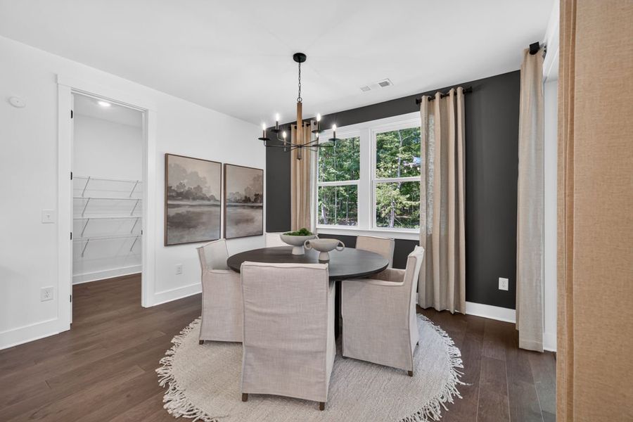 Representative furnished interior of a home built from the Newlyn by Pulte Homes in Bleckley Station, Ball Ground (Image 49). Representative furnished interior of a home built from the Newlyn by Pulte Homes in Bleckley Station, Ball Ground (Image 49).