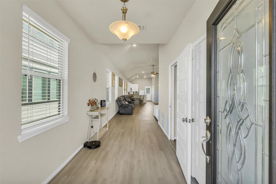 Furnished interior view inside a new home in Willowpoint, Tomball (Image 23).