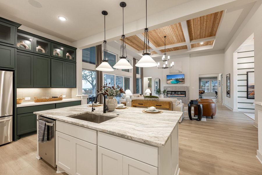 Furnished interior view inside a new home in Regency Ranch – New Phase Now Selling, Marion (Image 8). Furnished interior view inside a new home in Regency Ranch – New Phase Now Selling, Marion (Image 8).