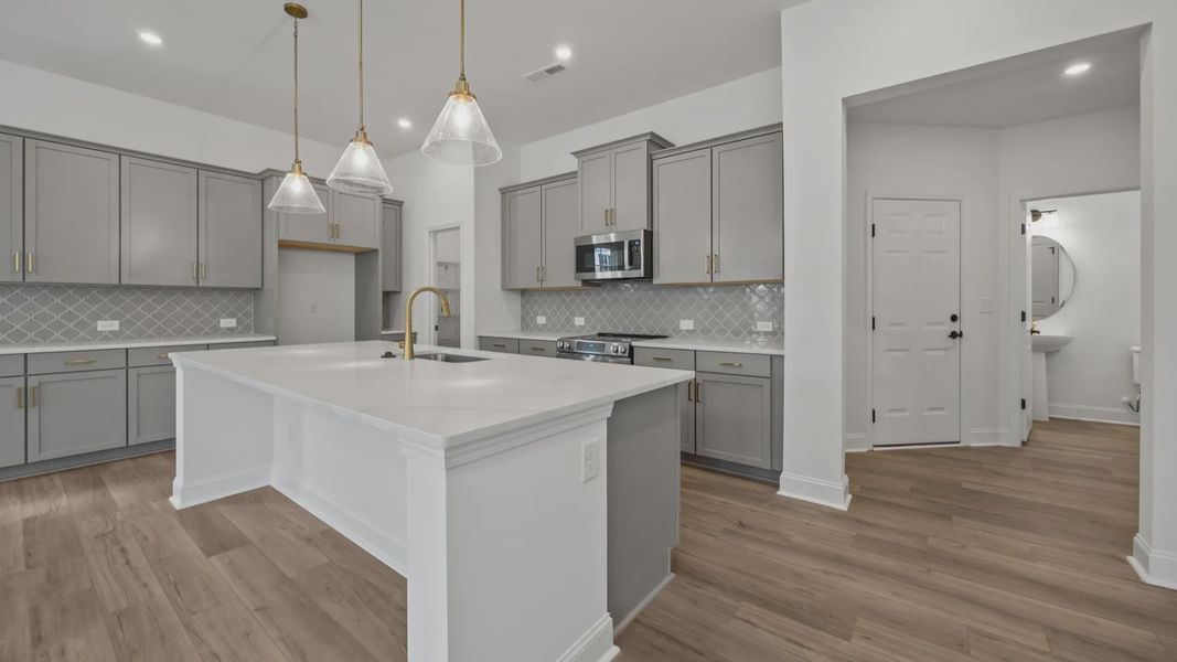 The Brentwood by DRB Homes at Miller Farm in Charlotte NC - Kitchen