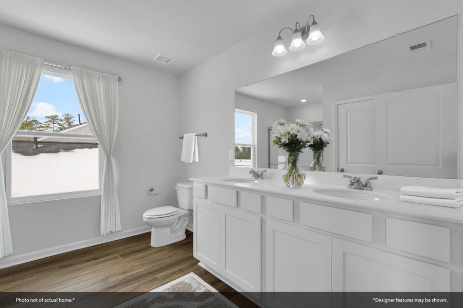 Furnished interior view inside a new home in Central Creek, Goose Creek (Image 4).