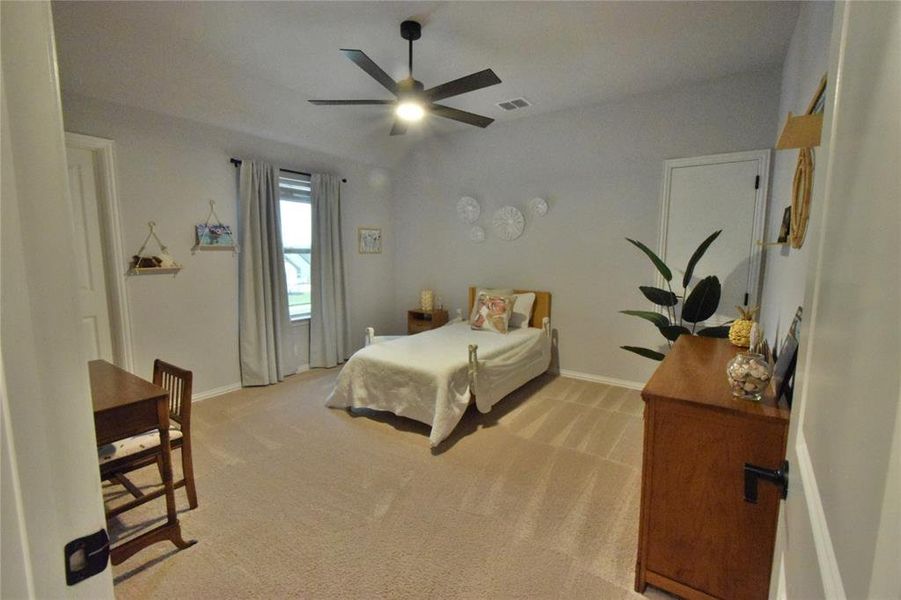 Furnished interior view inside a new home in Abe's Landing, Granbury (Image 10).
