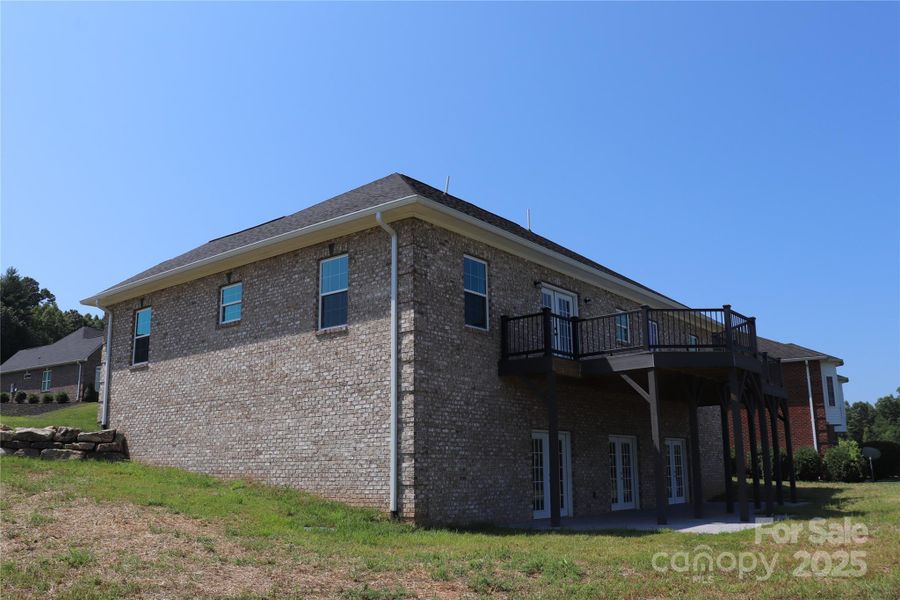 Exterior details and patio area of a home in , Lenoir (Image 26).