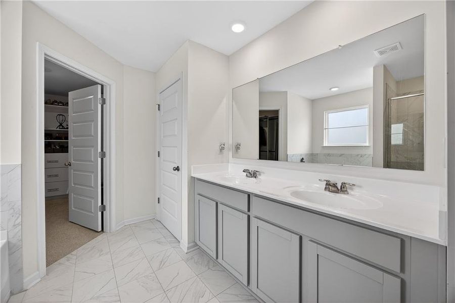 Furnished interior view inside a new home in Independence, Loganville (Image 16).
