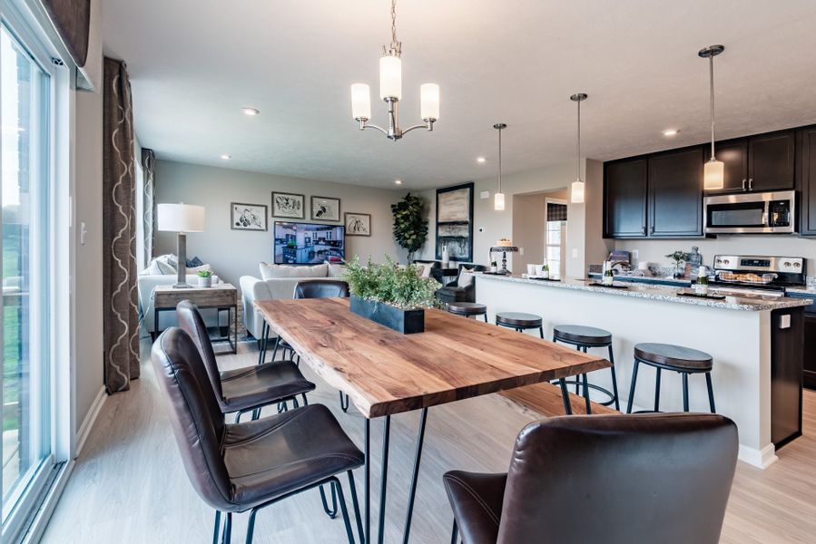 Representative furnished interior of a home built from the Wesley by Fischer Homes in Cherry Glen, Euharlee (Image 8).