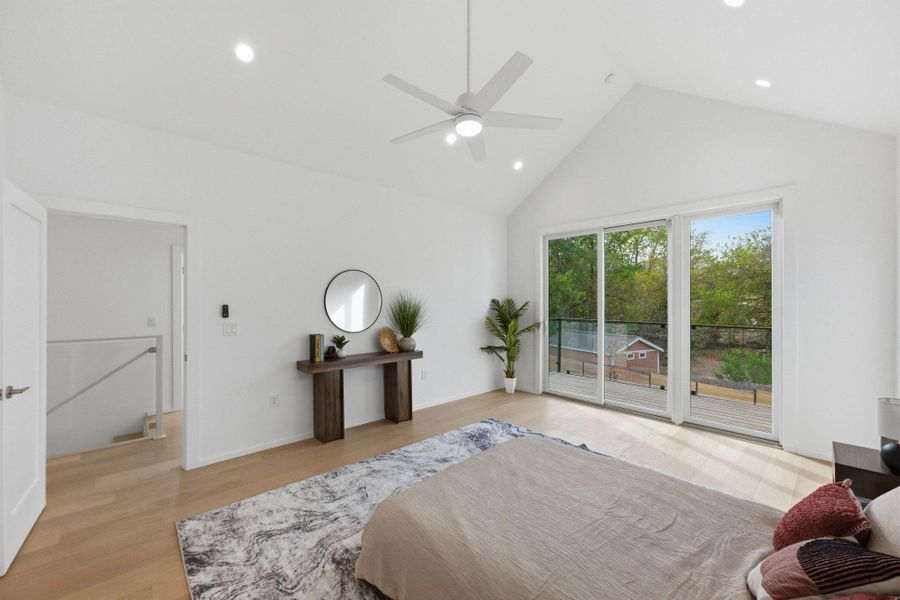 Furnished interior view inside a new home in , Austin (Image 9).