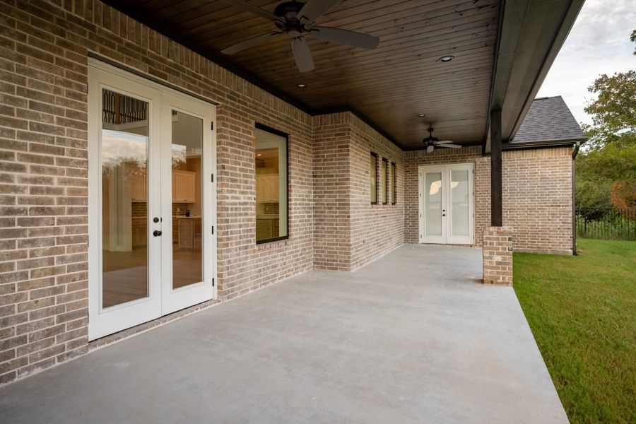 Representative exterior details of a home built from the The Stella by Reece Homes in Traditions, Bryan (Image 4).