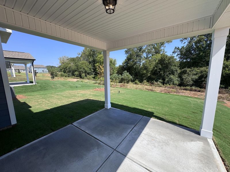 Exterior details and patio area of a home in Ashton Park, Monroe (Image 3).