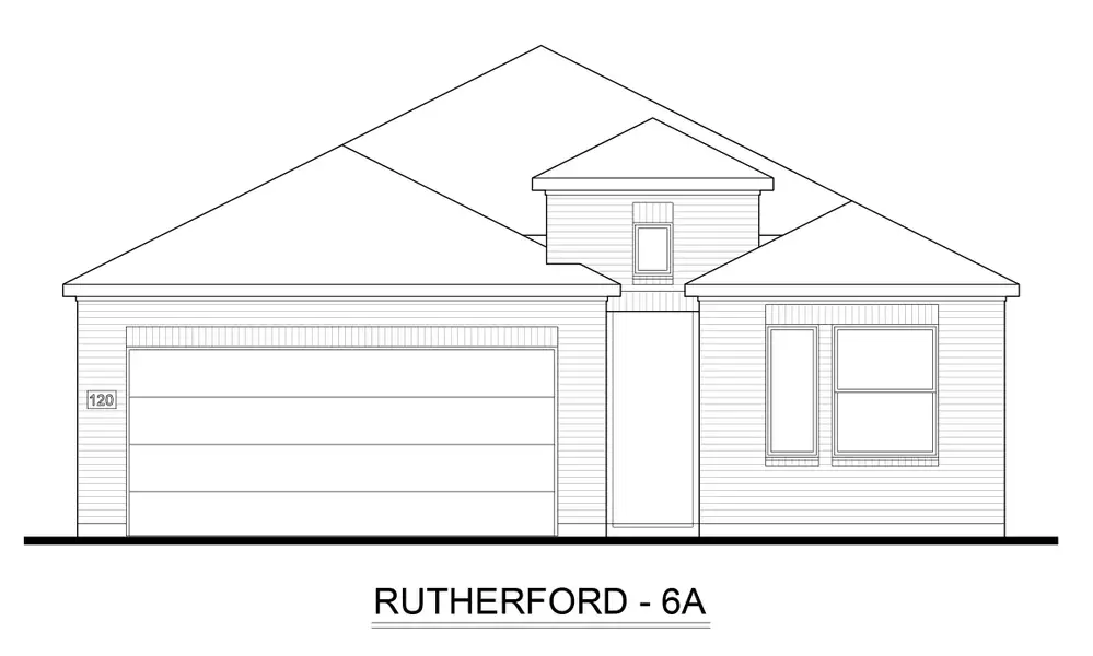 Representative rendering of the exterior for the Rutherford by Taylor Morrison (Image 3).