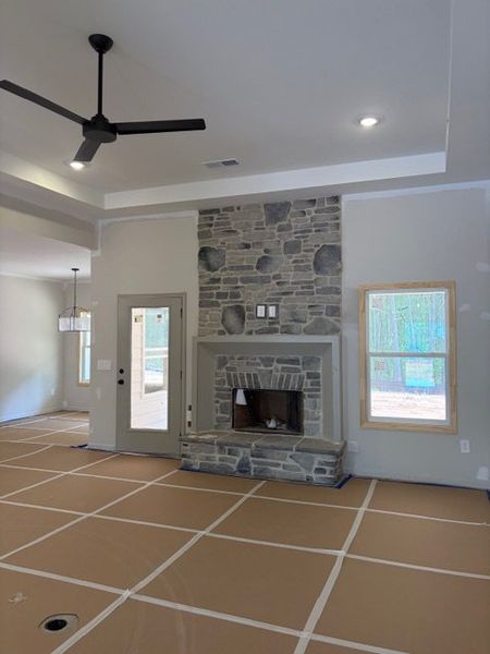 In-progress construction of a new home in WOODMONT RESERVE, Roopville, GA (Image 3). In-progress construction of a new home in WOODMONT RESERVE, Roopville, GA (Image 3).