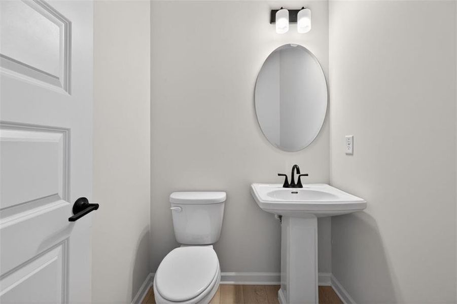 Furnished interior view inside a new home in Sanders Park, Austell (Image 9).