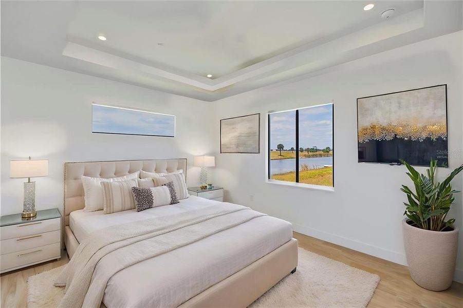 Furnished interior view inside a new home in , Placida (Image 51).