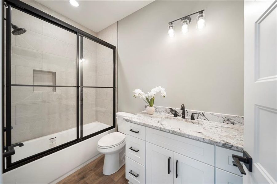 Furnished interior view inside a new home in , Talking Rock (Image 9).