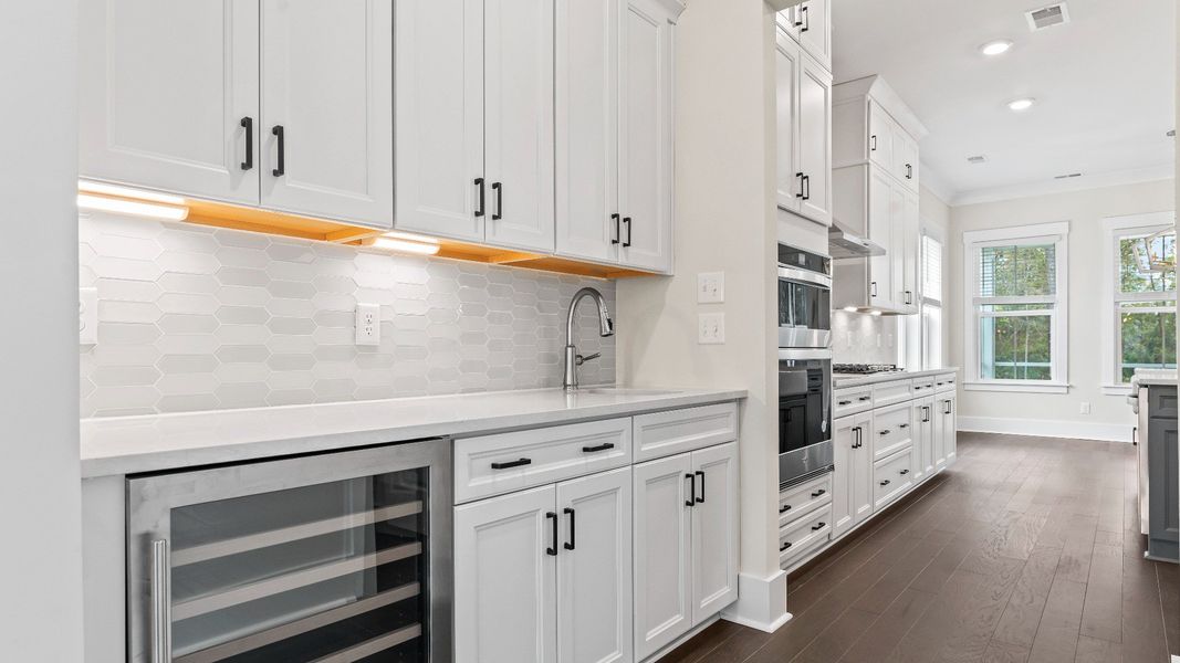 Representative furnished interior of a home built from the Stonehaven  II by DRB Homes in Oak Landing, Mount Pleasant (Image 7).