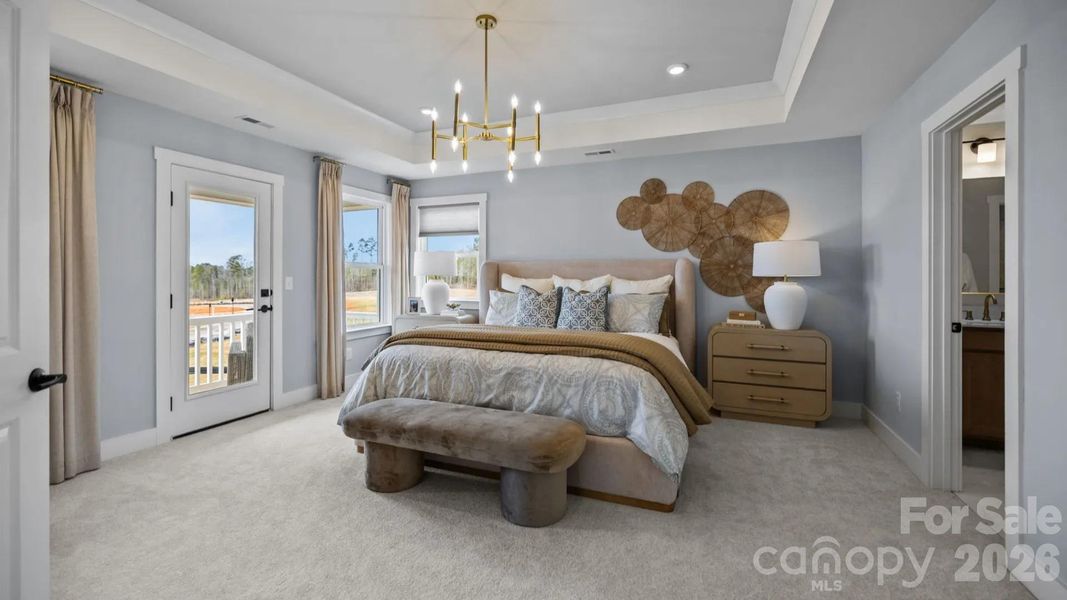 Owners Bedroom-REPRESENTATIVE of the layout Owners Bedroom-REPRESENTATIVE of the layout