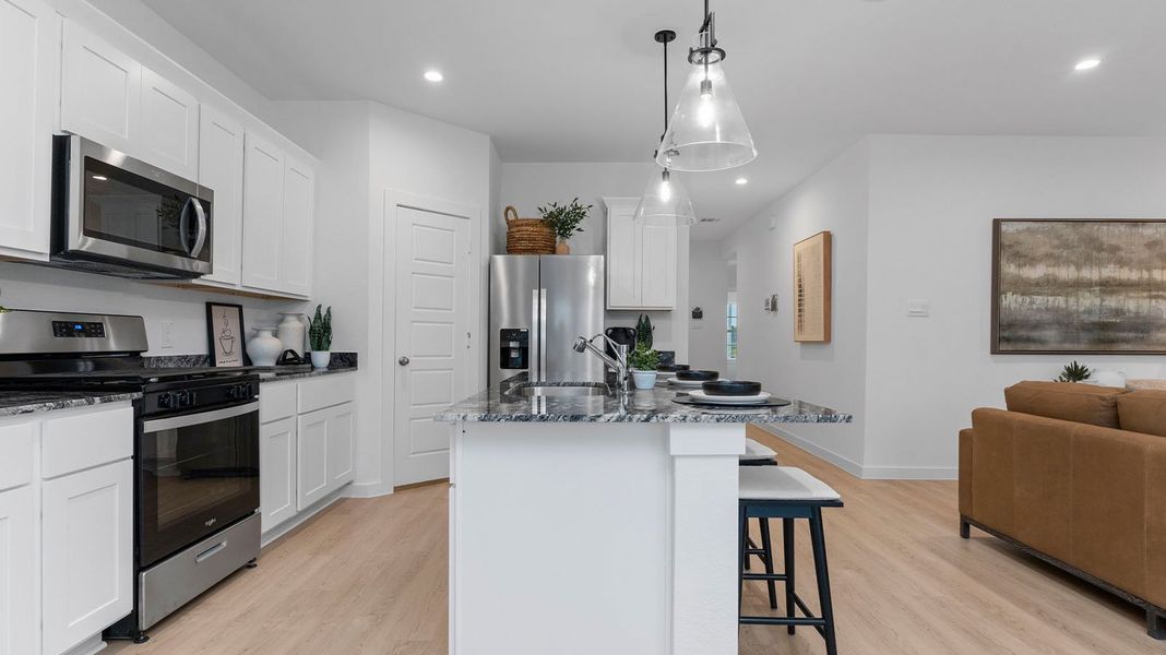 Representative furnished interior of a home built from the Huntsville by D.R. Horton in Lago Mar, Texas City (Image 5). Representative furnished interior of a home built from the Huntsville by D.R. Horton in Lago Mar, Texas City (Image 5).