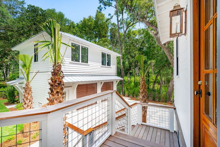 Exterior details and patio area of a home in , Johns Island (Image 40).