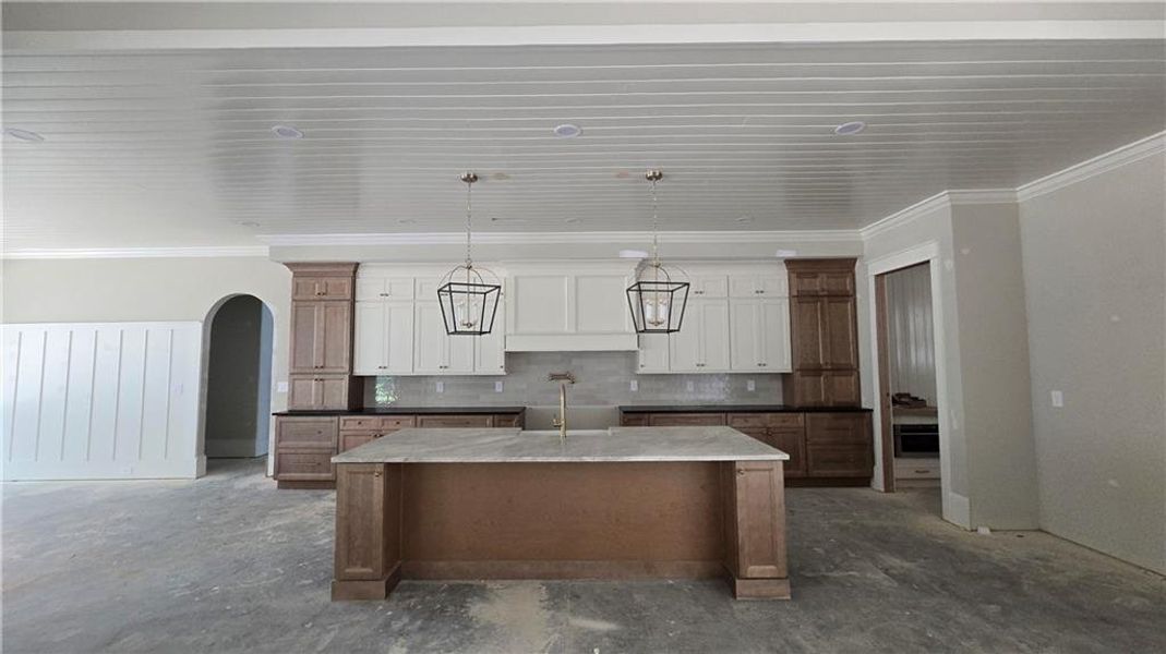In-progress construction of a new home in , Acworth, GA (Image 29).