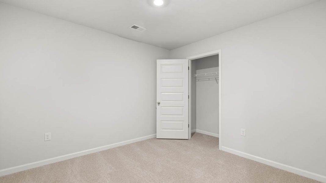 Representative unfurnished interior of a home built from the Sudbury by D.R. Horton in Laurel Park Townhomes, Hephzibah (Image 18).