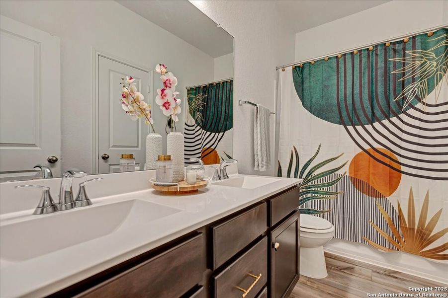 Furnished interior view inside a new home in , San Antonio (Image 8). Furnished interior view inside a new home in , San Antonio (Image 8).