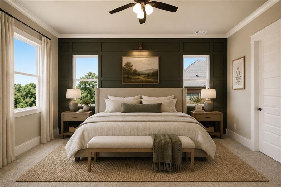 Furnished interior view inside a new home in , Jefferson (Image 41).