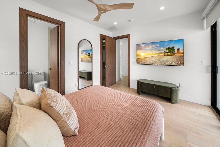 Furnished interior view inside a new home in , Miami (Image 19).