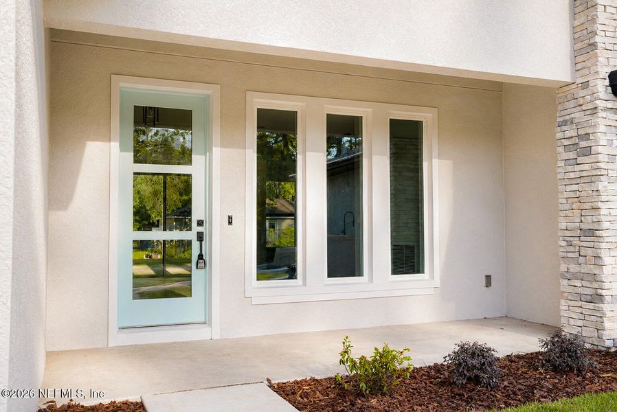 Exterior details and patio area of a home in , Palm Coast (Image 3).