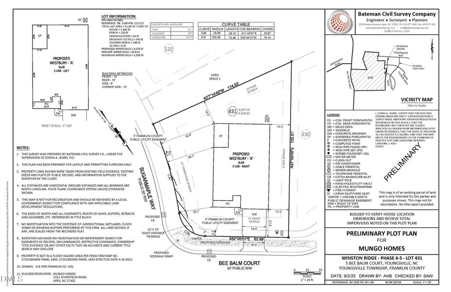 Plot Plan (version 1)