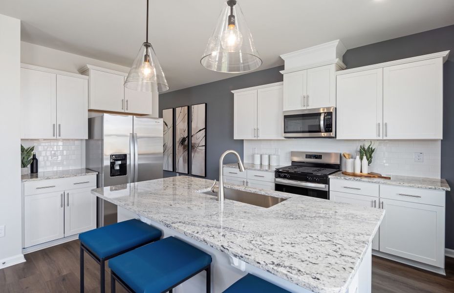 Representative furnished interior of a home built from the Joliet by Pulte Homes in Lakeside Townes at Riverlights, Wilmington (Image 15).