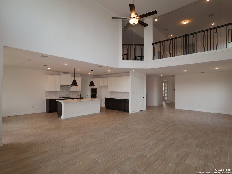 Furnished interior view inside a new home in Preserve at Annabelle Ranch, San Antonio (Image 6).