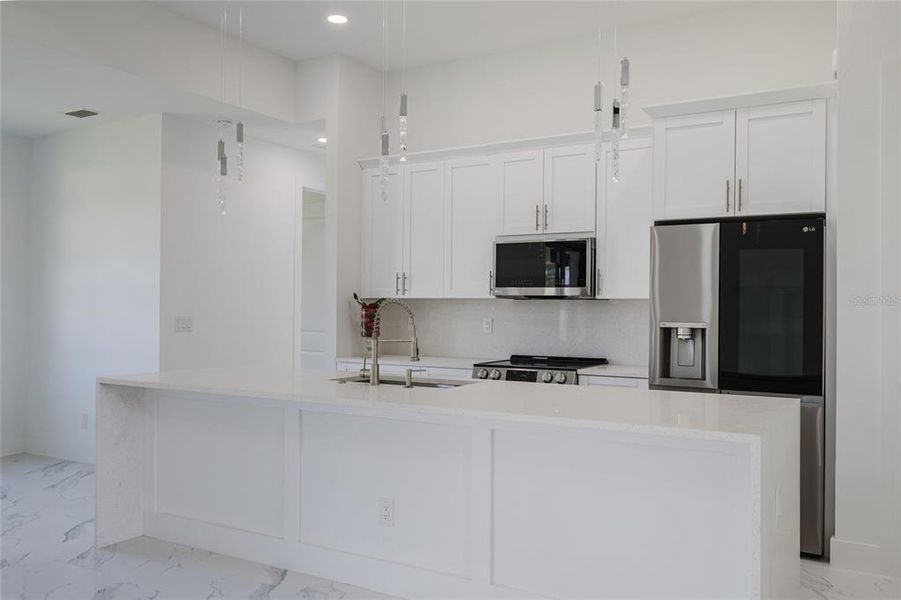 Furnished interior view inside a new home in , Cape Coral (Image 13). Furnished interior view inside a new home in , Cape Coral (Image 13).