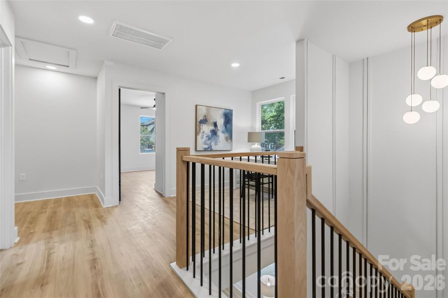 Furnished interior view inside a new home in , Charlotte (Image 35).