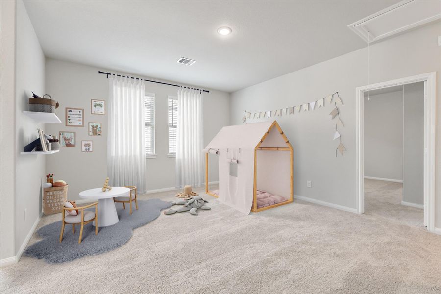 Virtually Rendered Image.