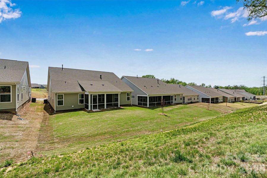 Exterior details and patio area of a home in Cresswind Charlotte, Charlotte (Image 22).