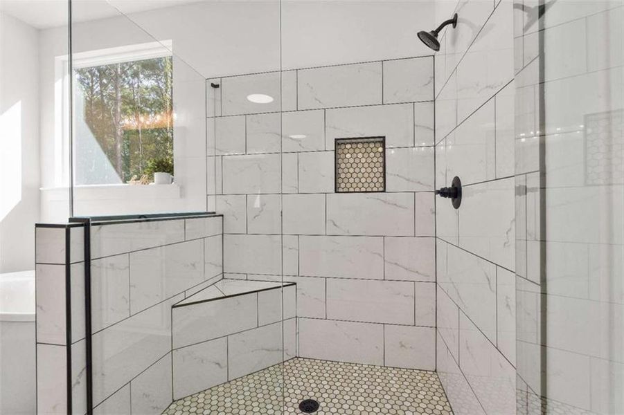 Furnished interior view inside a new home in , Jenkinsburg (Image 10).