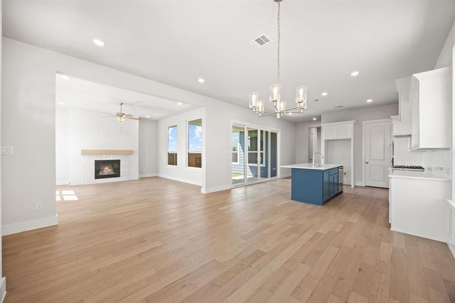 Spacious, unfurnished interior of a new home in The Heights at Uptown Celina, Celina (Image 10). Spacious, unfurnished interior of a new home in The Heights at Uptown Celina, Celina (Image 10).