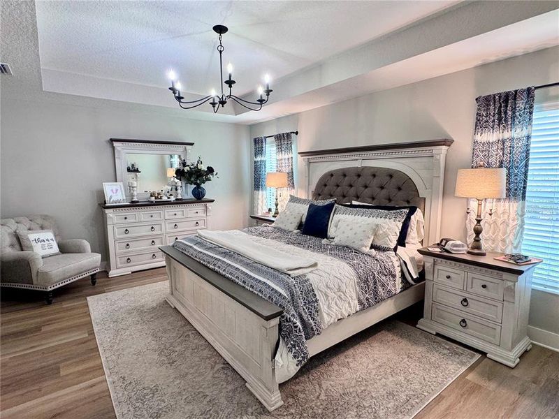 Furnished interior view inside a new home in , The Villages (Image 12).