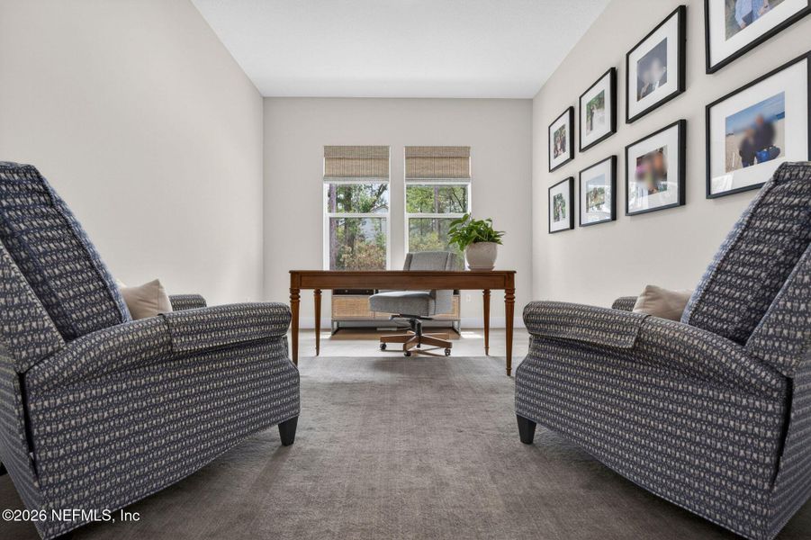Furnished interior view inside a new home in SilverLeaf, St. Augustine (Image 35).