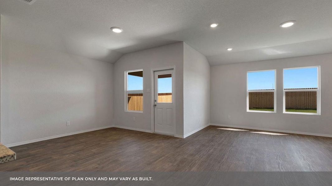 Spacious, unfurnished interior of a new home in Bar W Ranch, Leander (Image 14). Spacious, unfurnished interior of a new home in Bar W Ranch, Leander (Image 14).
