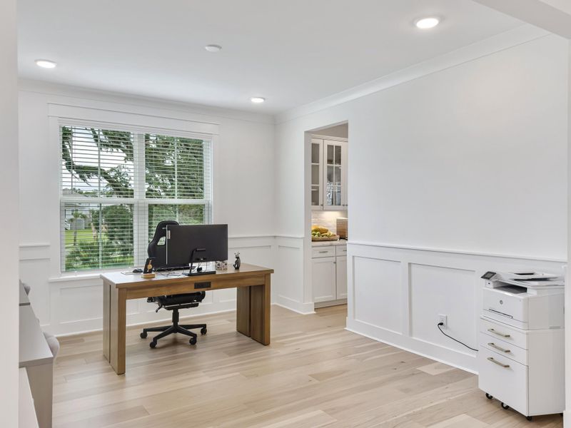 Furnished interior view inside a new home in Liberty Hill Farm, Mount Pleasant (Image 43).