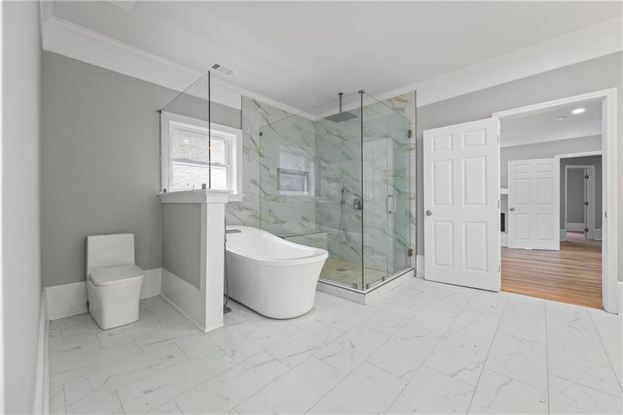 Furnished interior view inside a new home in , Fairburn (Image 31).