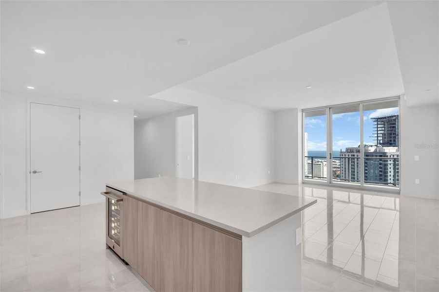 Furnished interior view inside a new home in , St. Petersburg (Image 8).