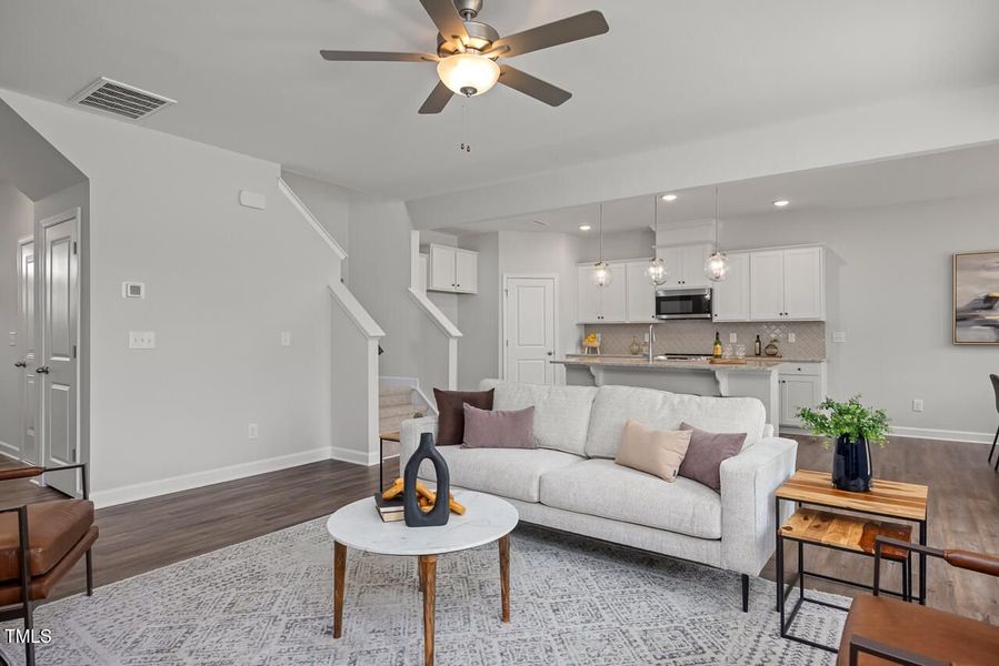 Furnished interior view inside a new home in Wellers Knoll, Lillington (Image 70). Furnished interior view inside a new home in Wellers Knoll, Lillington (Image 70).