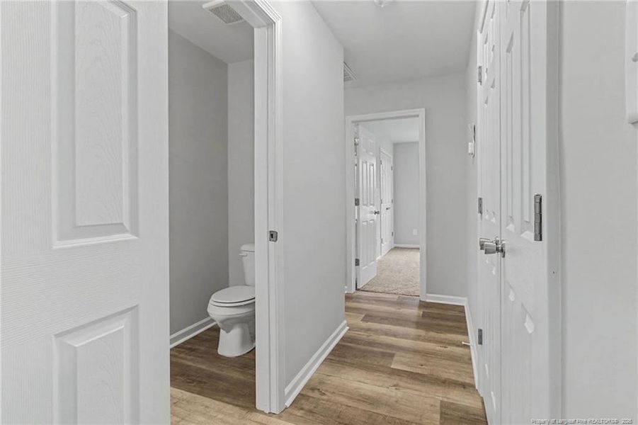 Half Bath off of Kitchen Half Bath off of Kitchen