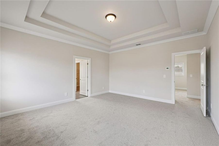 Spacious, unfurnished interior of a new home in River Pointe, Monroe (Image 29).