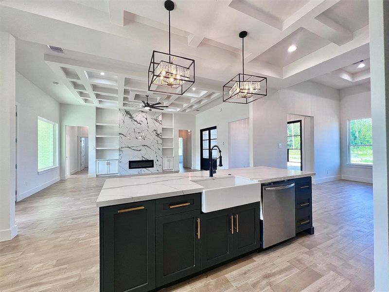 Furnished interior view inside a new home in , Dayton (Image 3).