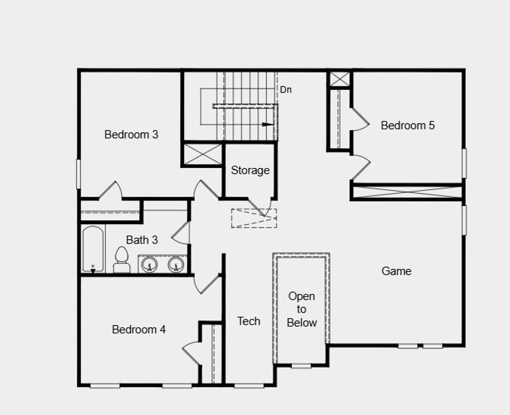 Image 23 of a home in Longview 50s.