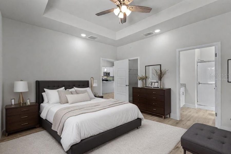 Furnished interior view inside a new home in , Bell (Image 7).