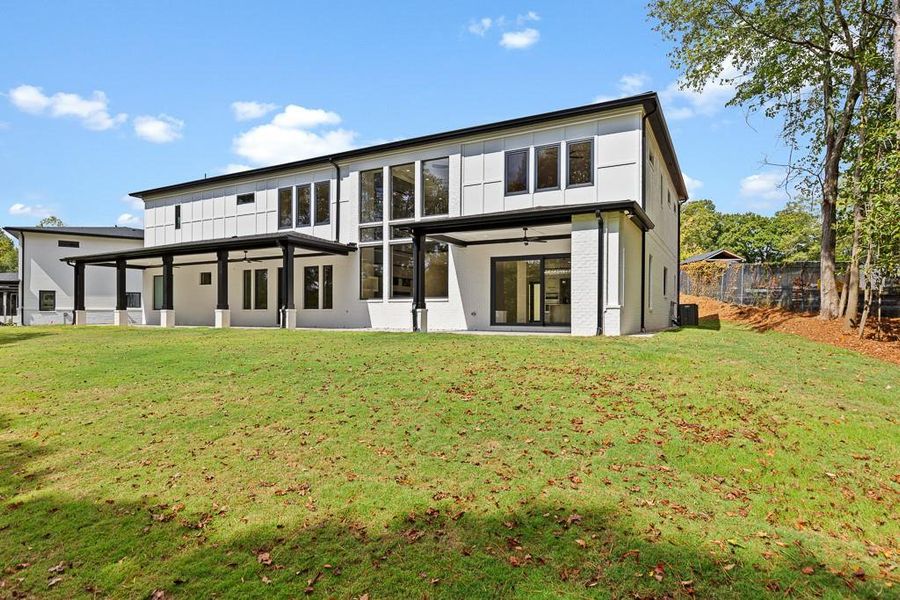 Exterior details and patio area of a home in , Buford (Image 2).