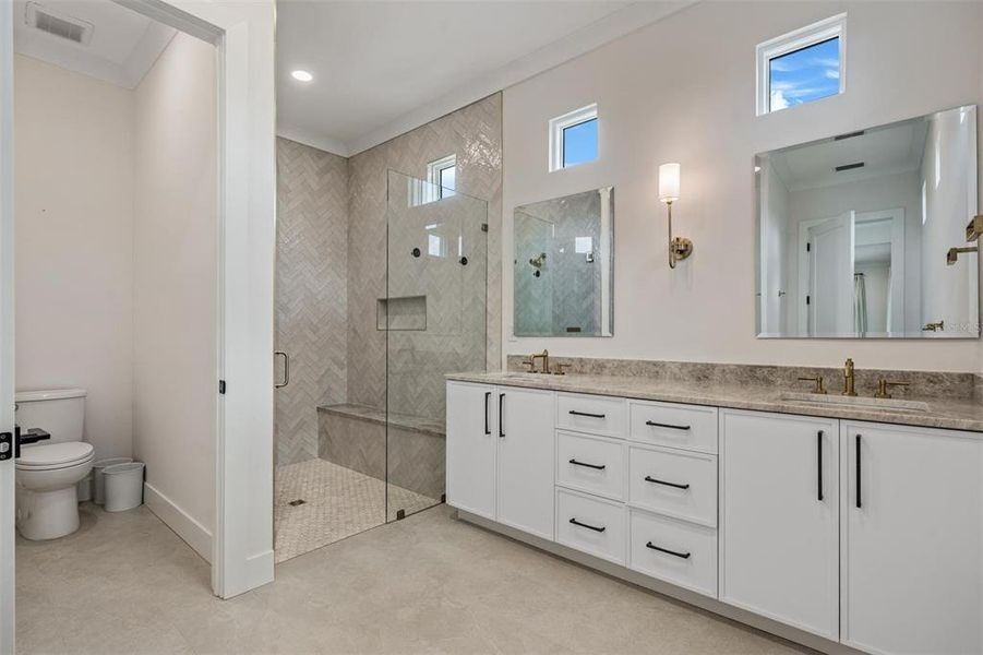 Furnished interior view inside a new home in , Tampa (Image 11).